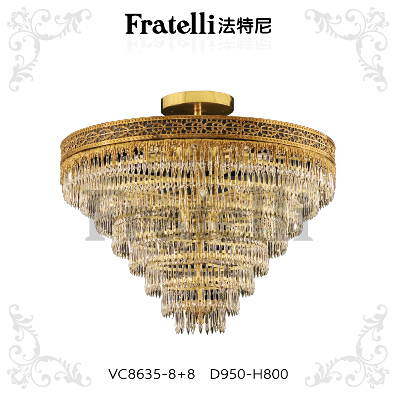 French Chandelier VC8635-8+8